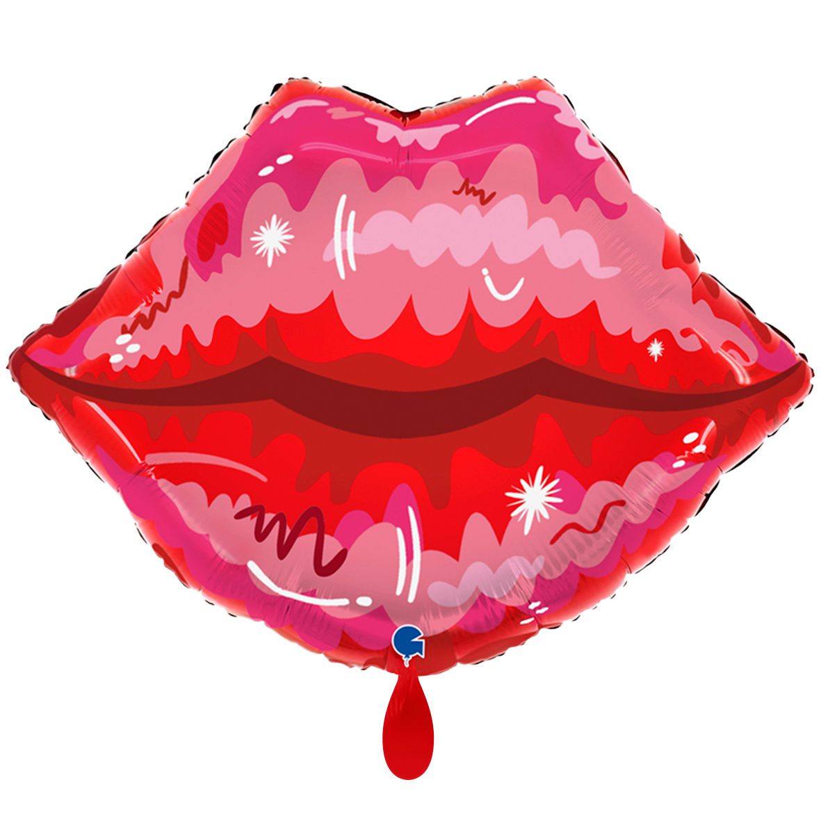 1 Ballon XL – Lippen