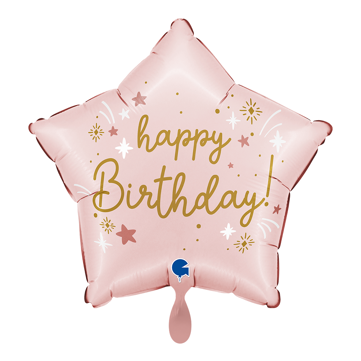 1 Ballon - Roze Verjaardag