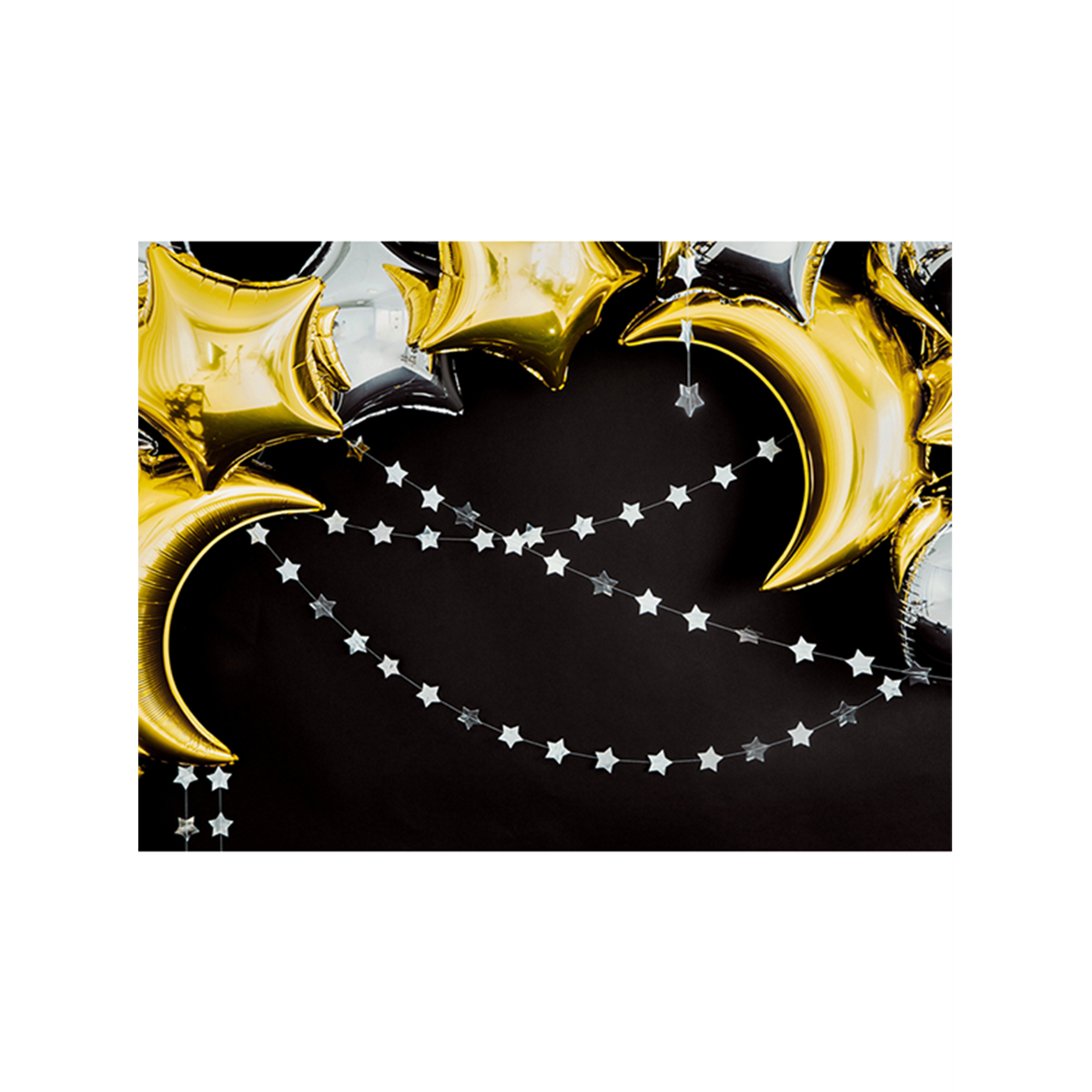 1 sterrenslinger - 3,6 m - zilver