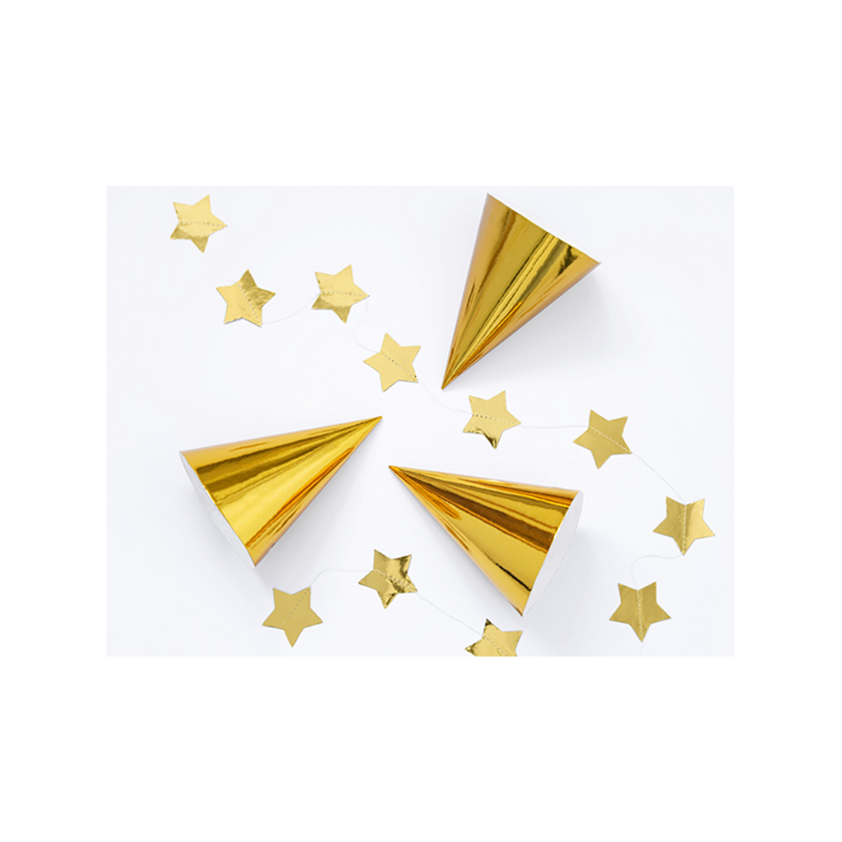 1 sterrenslinger - 3,6 m - goud