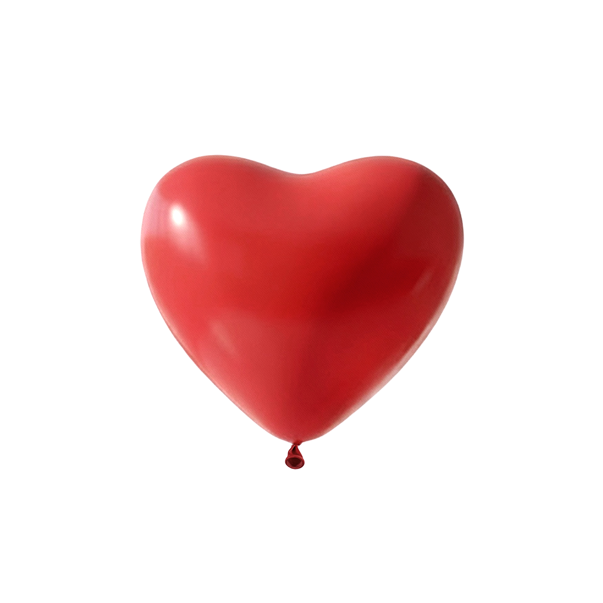50 hartjesballonnen - Ø13 cm - Rood