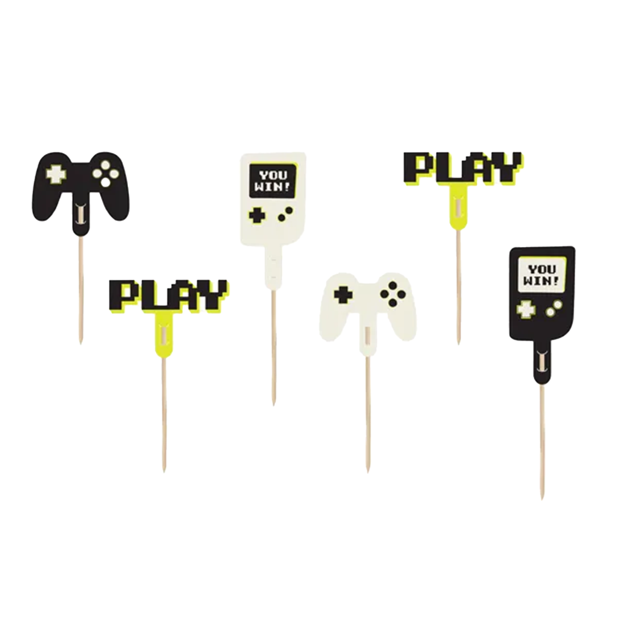 6 Taarttoppers - Gamer