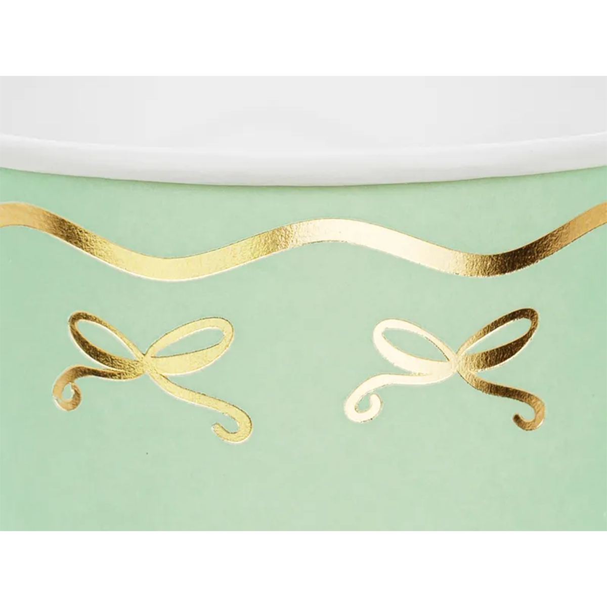 6 kartonnen bekers - 220 ml - Bows