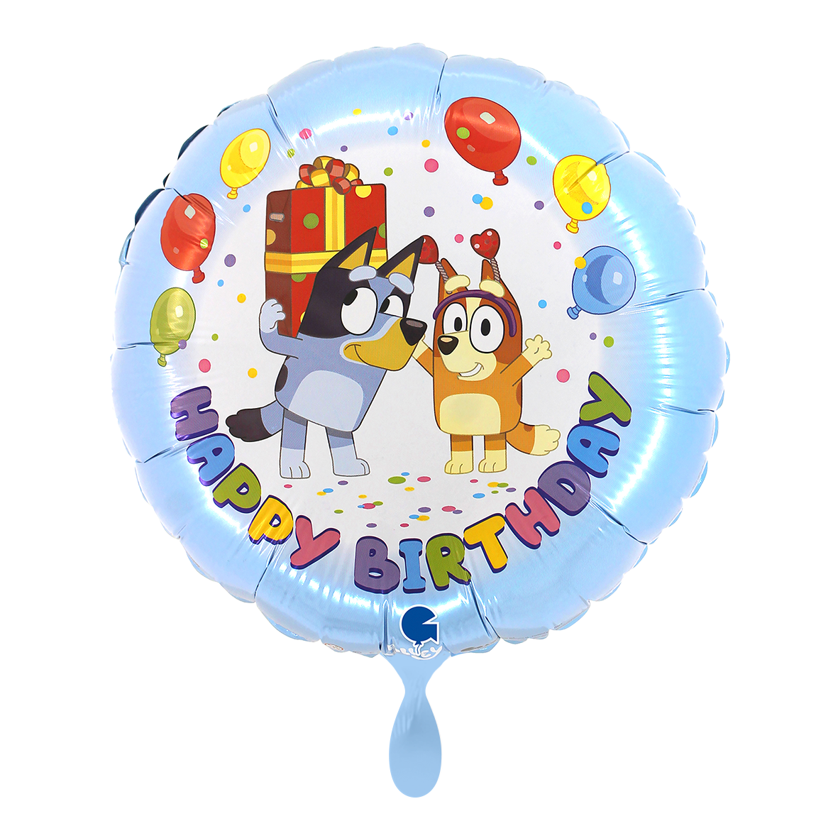 1 Ballon - Bluey - Happy Birthday
