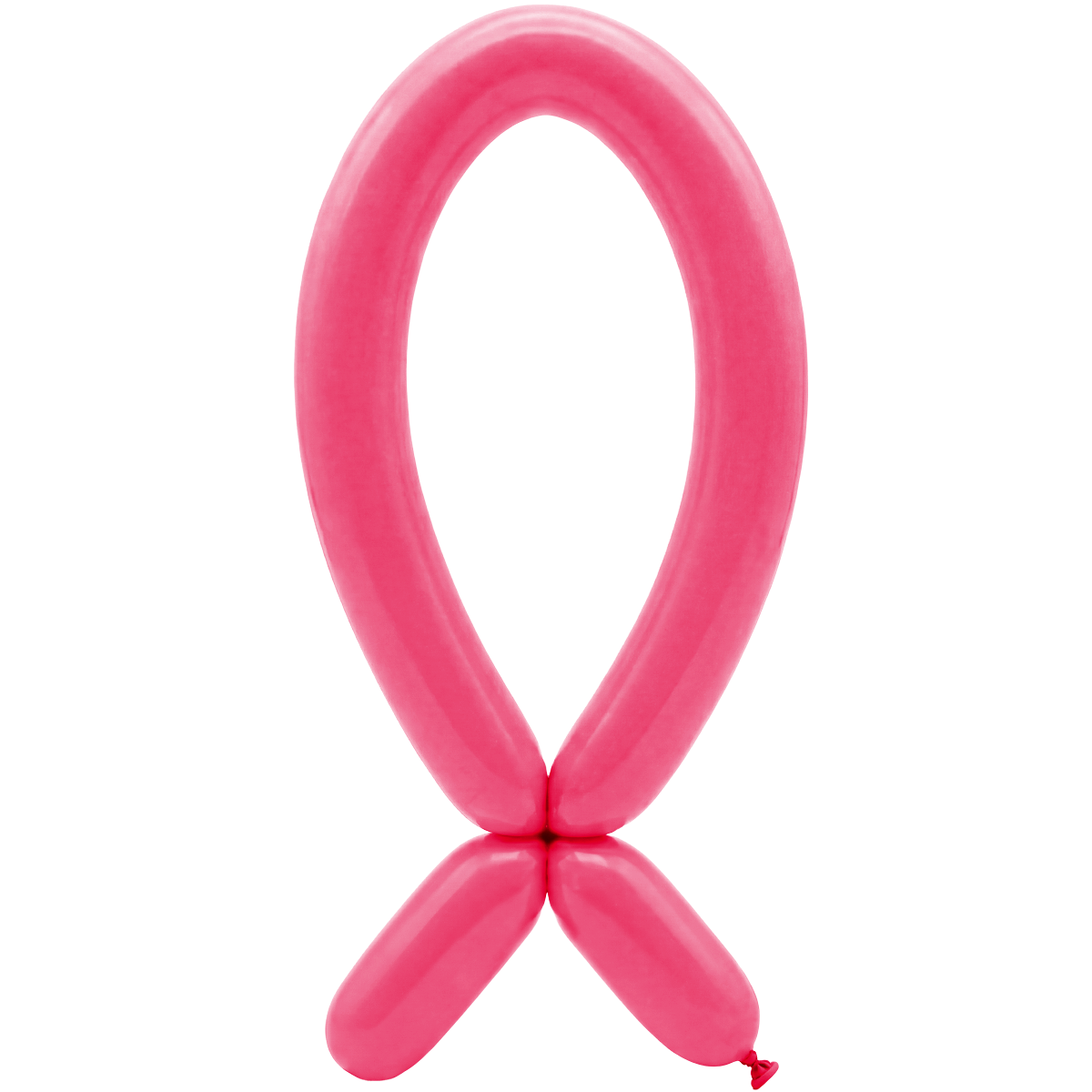 50 Modelballonnen - Tuit omhoog - 5x152cm - Fuchsia