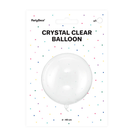 1 Ballon Orbz - Doorzichtig