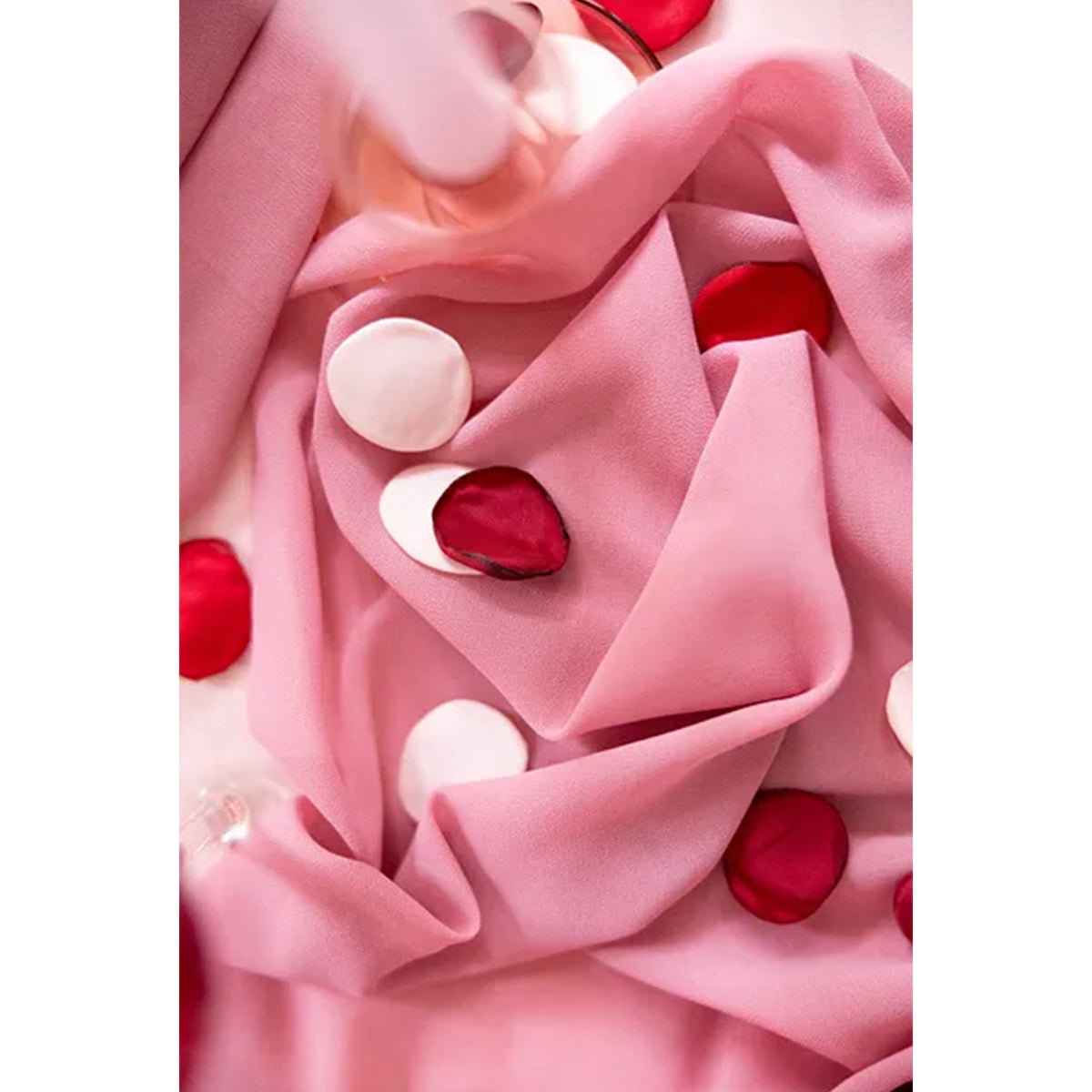 100 rozenblaadjes - roze
