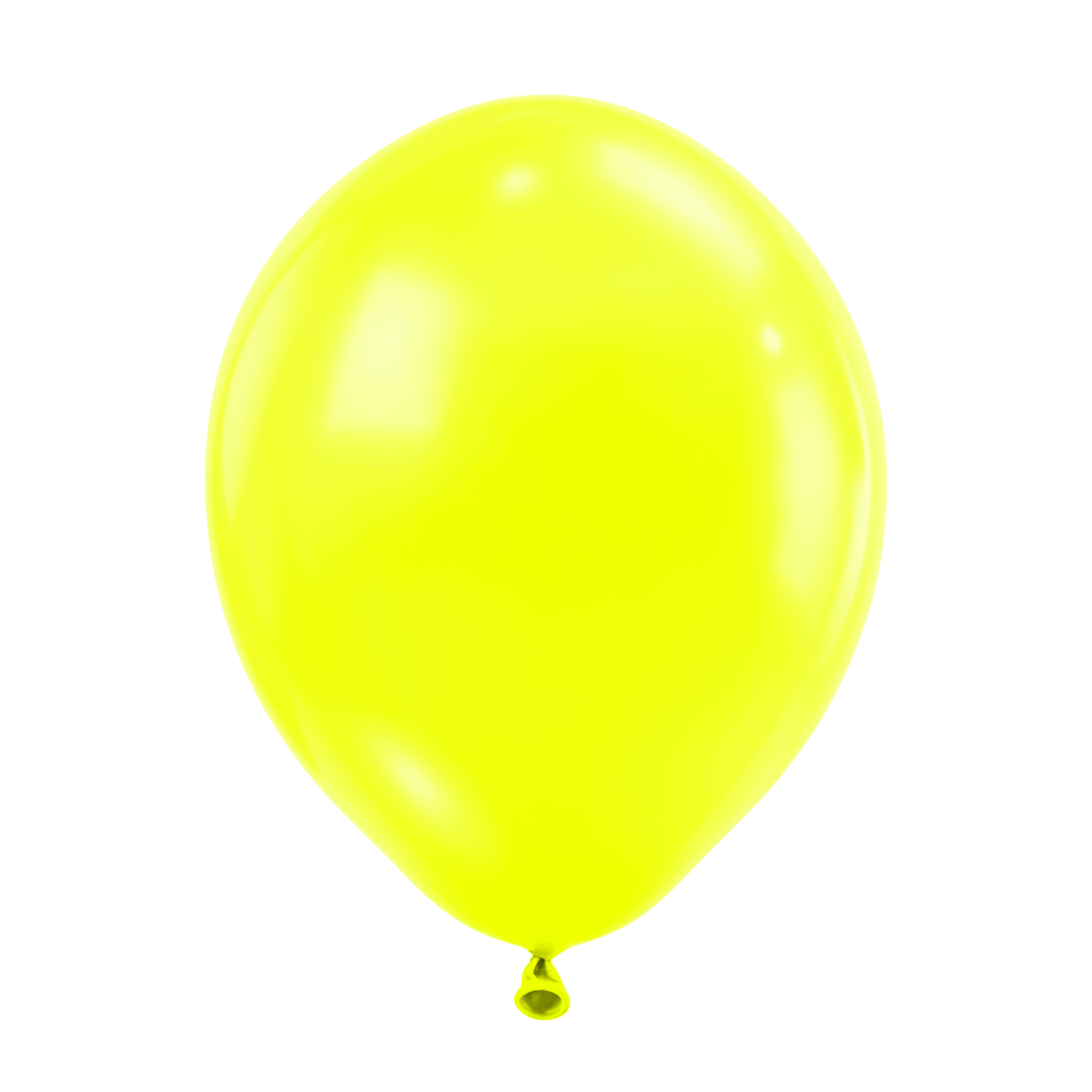 50 ballonnen - Ø30 cm - Neon Geel
