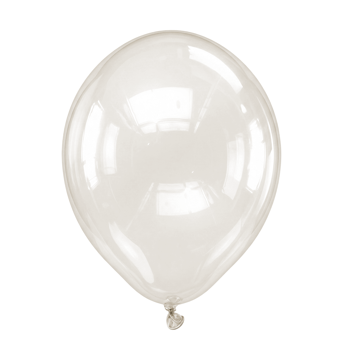 50 ballonnen - Ø30 cm - Crystal - Transparant