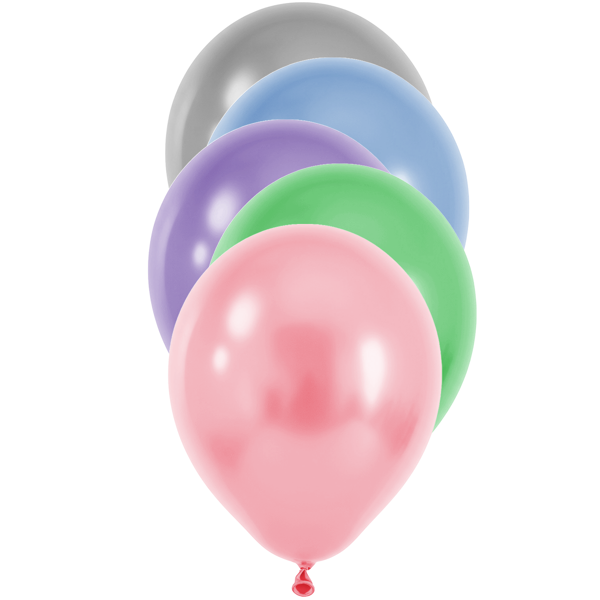 50 ballonnen - Ø30 cm - Parel Assorti