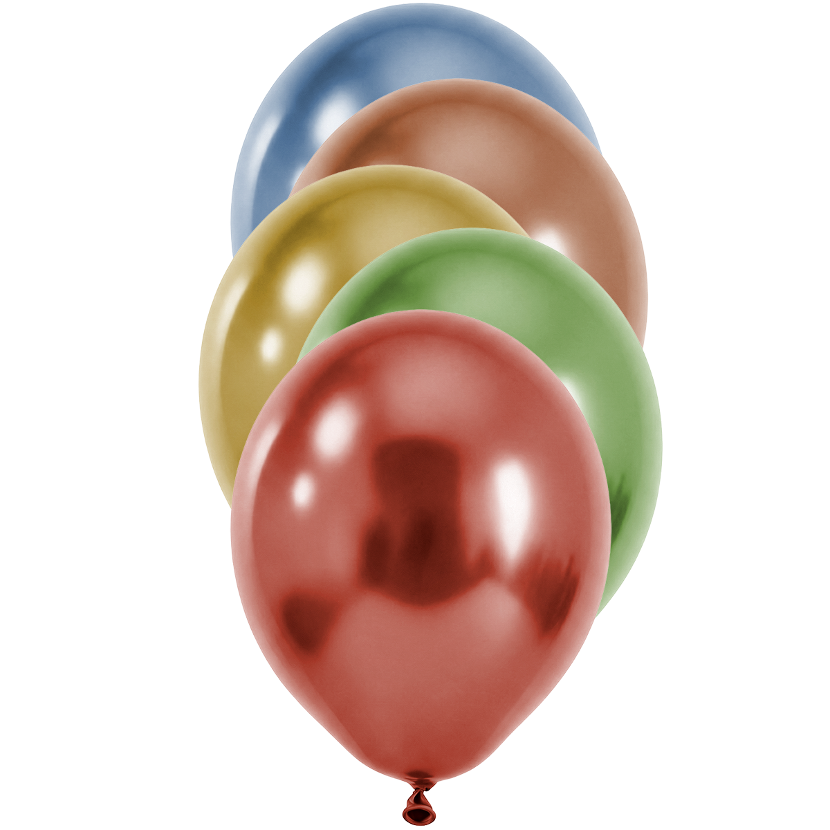 50 ballonnen - Ø30 cm - Reflex Assortiment