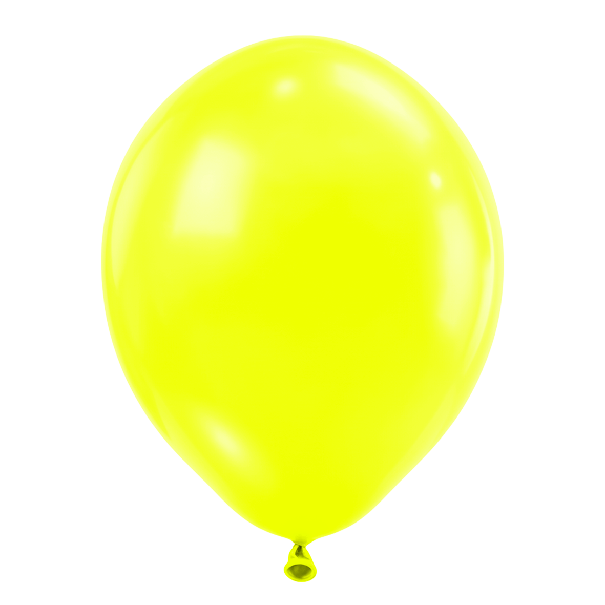 25 Ballonnen - Ø46 cm - Neon Geel