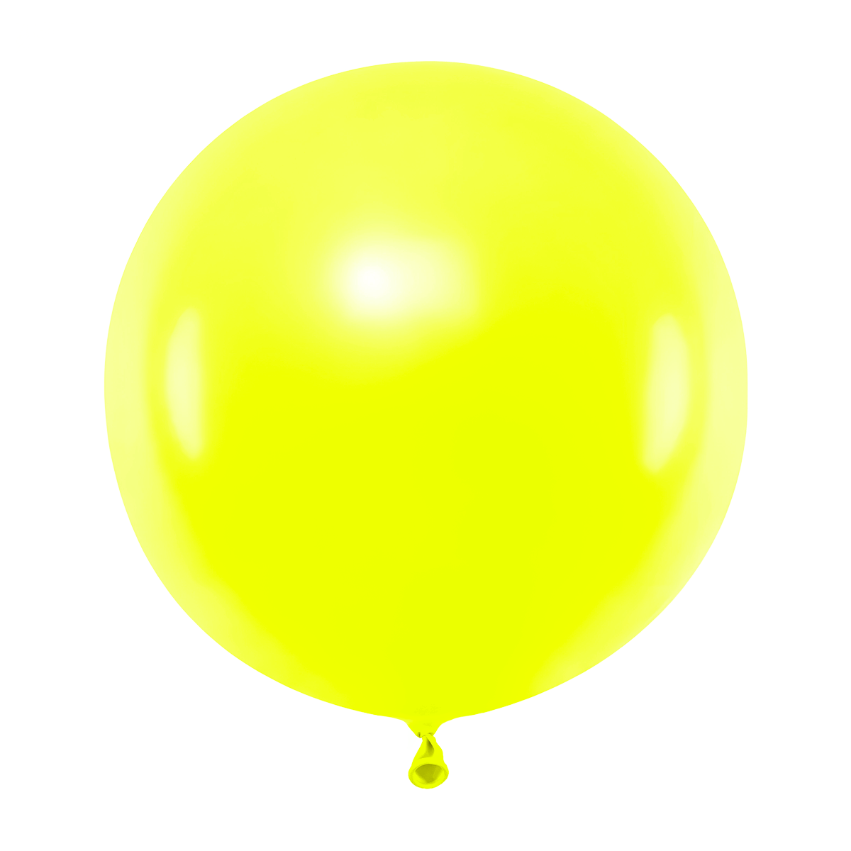 3 ballonnen - Ø61 cm - Neon Geel