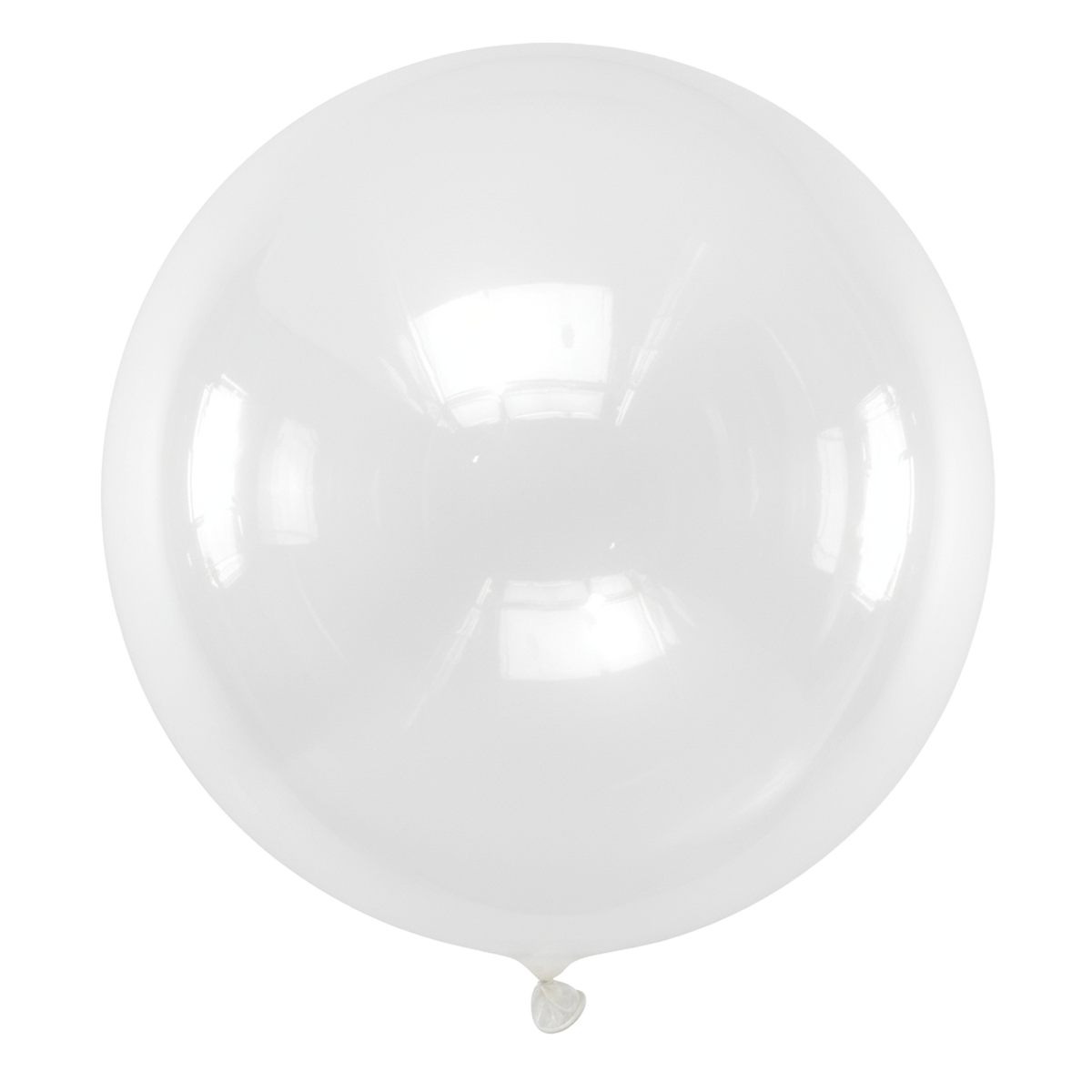 2 luchtballonnen - Ø91 cm - Kristalhelder
