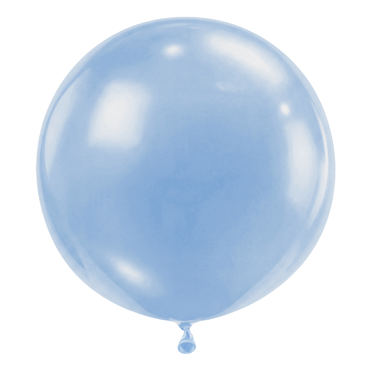 2 ballonnen - Ø91 cm - pastel matblauw