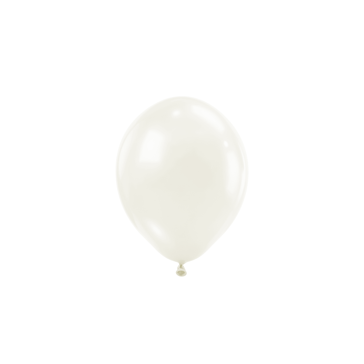 50 ballonnen - Ø12 cm - Amandelwit