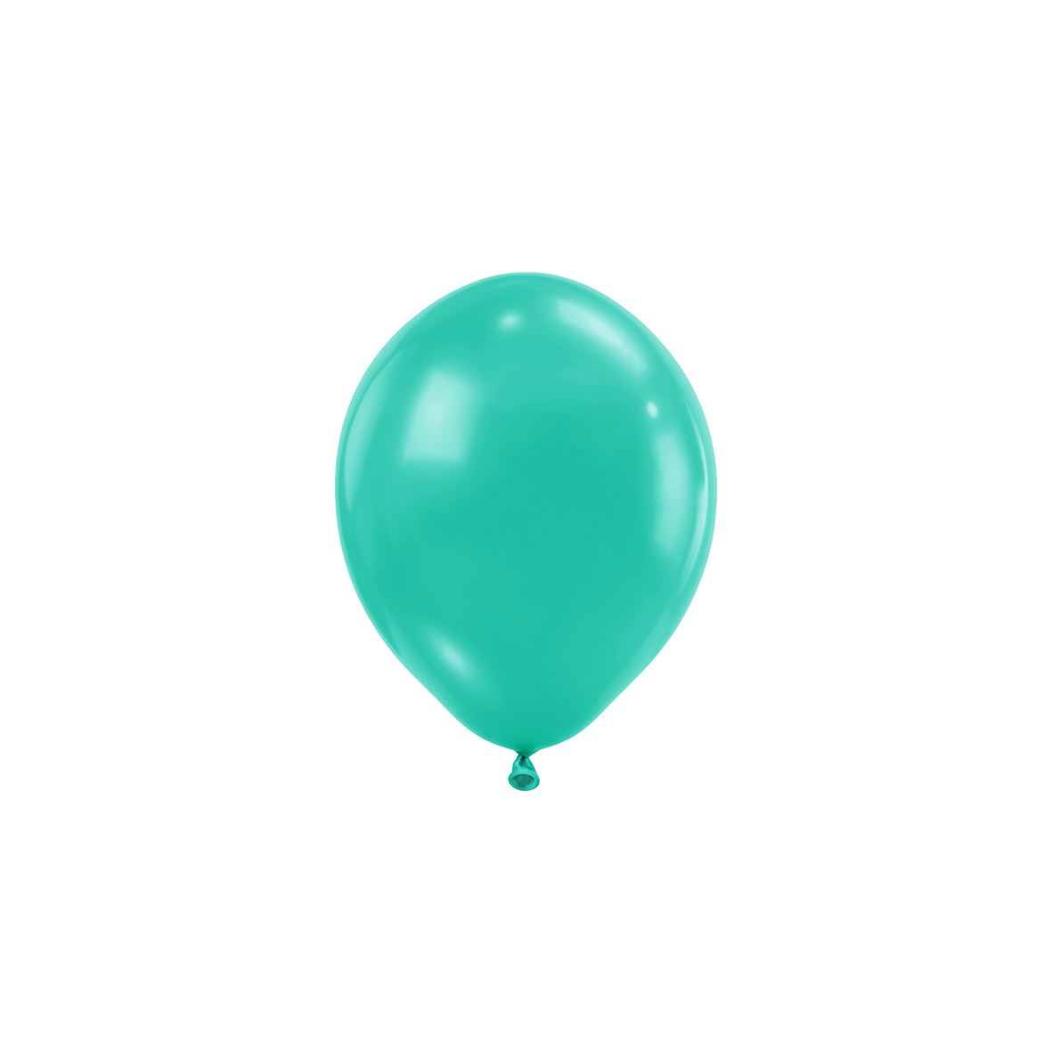 50 ballonnen - Ø12 cm - Caraïbisch blauw