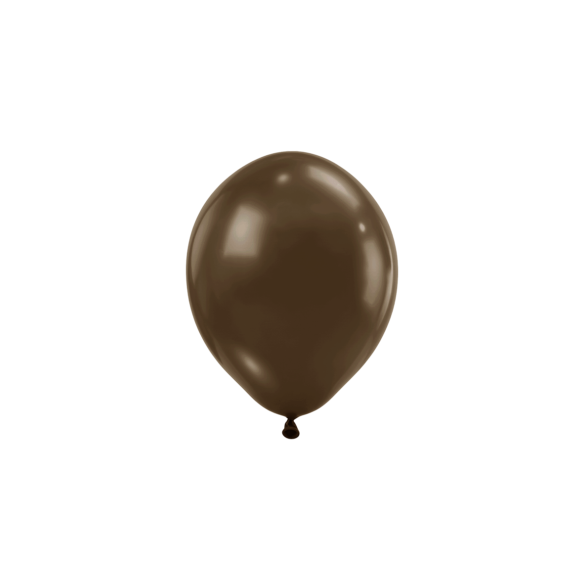 50 ballonnen - Ø12 cm - Chocolate Brown
