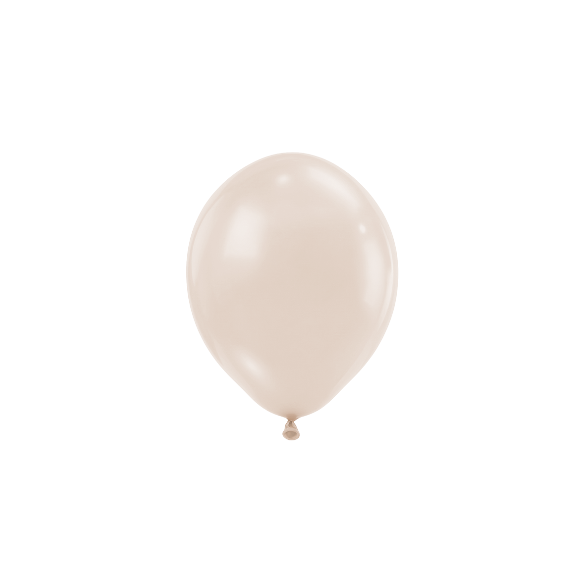 50 ballonnen - Ø12 cm - Pastel Dusk Cream