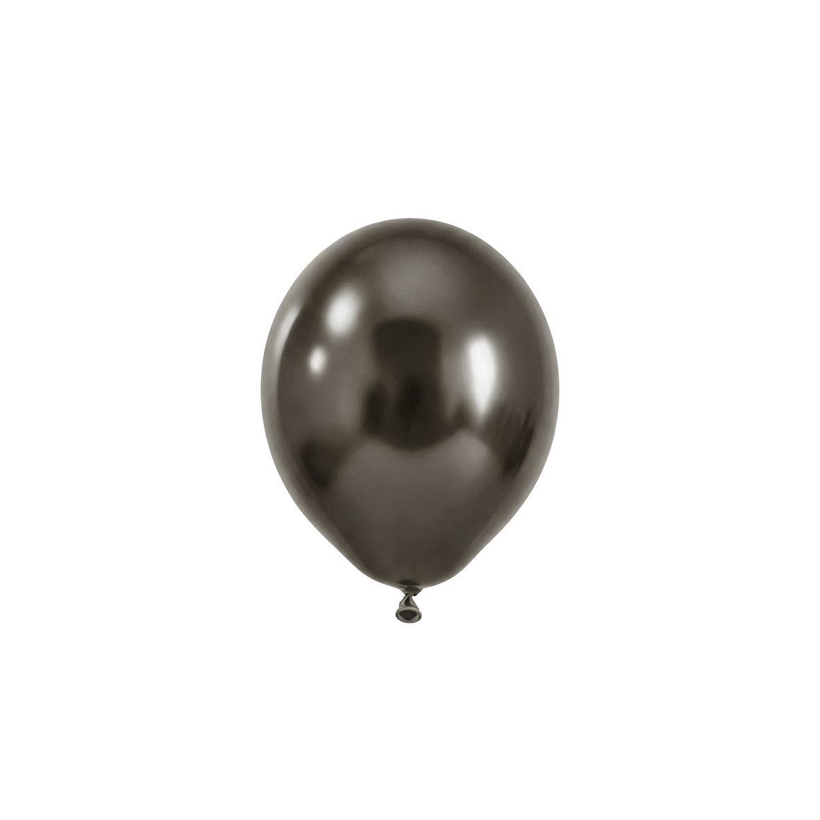 50 ballonnen - Ø12 cm - Zijde Midnight Grey