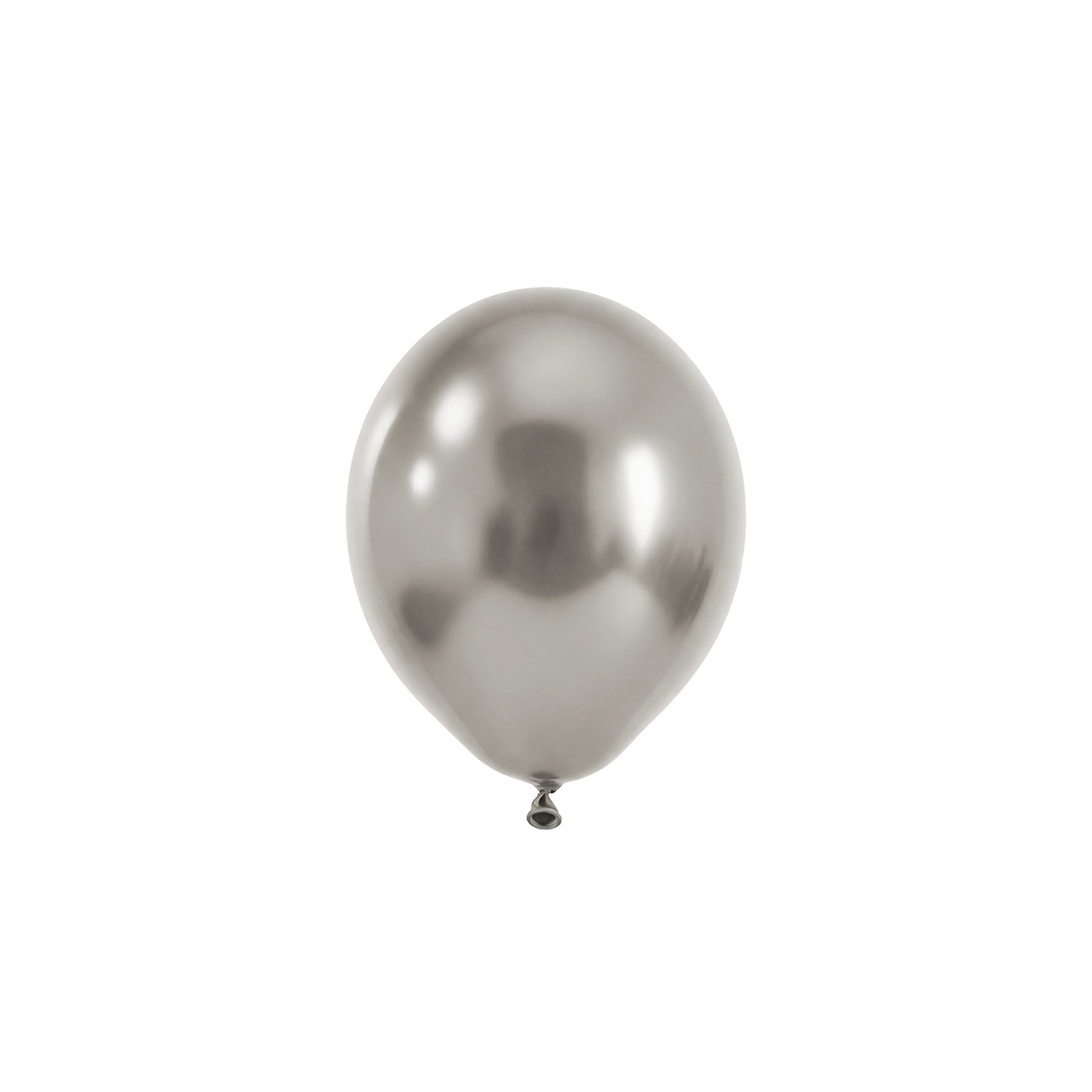 50 ballonnen - Ø12 cm - Reflex - Zilver