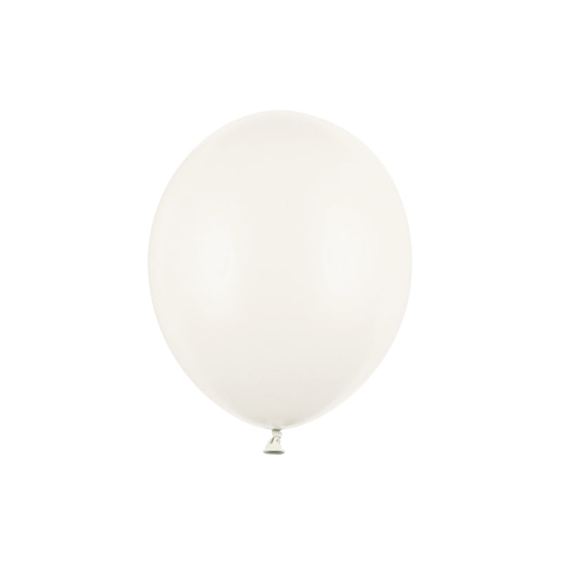 100 Ballonnen - Ø 23cm - Pastel OudWit
