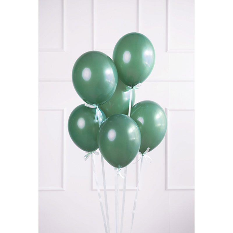 100 ballonnen - Ø 27cm - Pastel Bottle Green