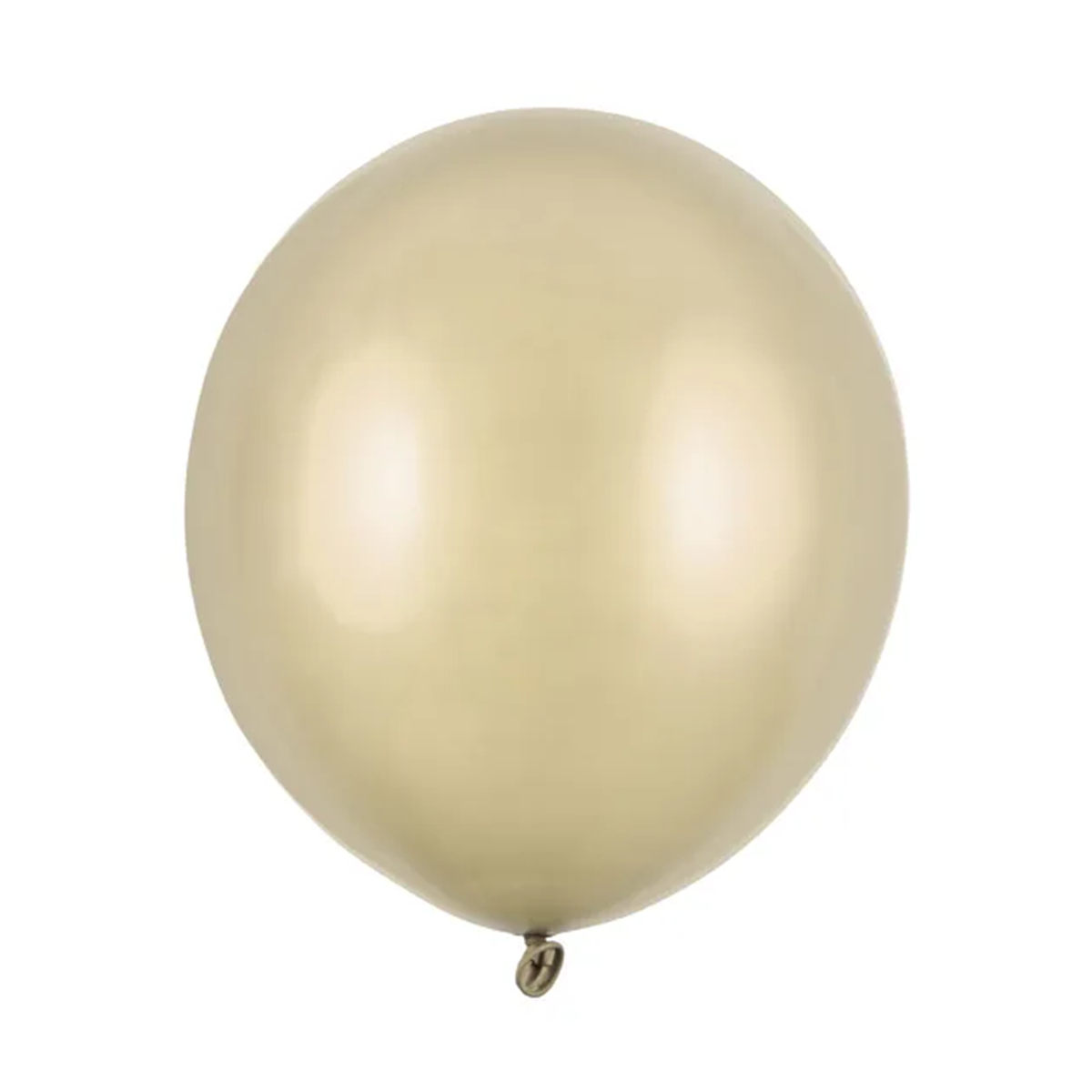 25 ballonnen - Ø 43 cm - metallic koudgoud