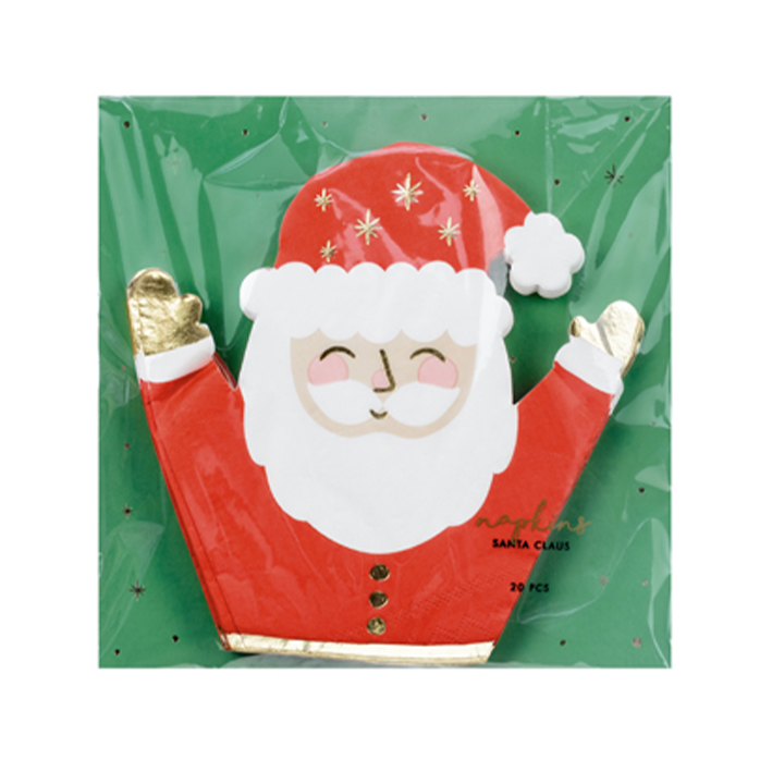20 Servetten Trend - 16cm - Santa Claus