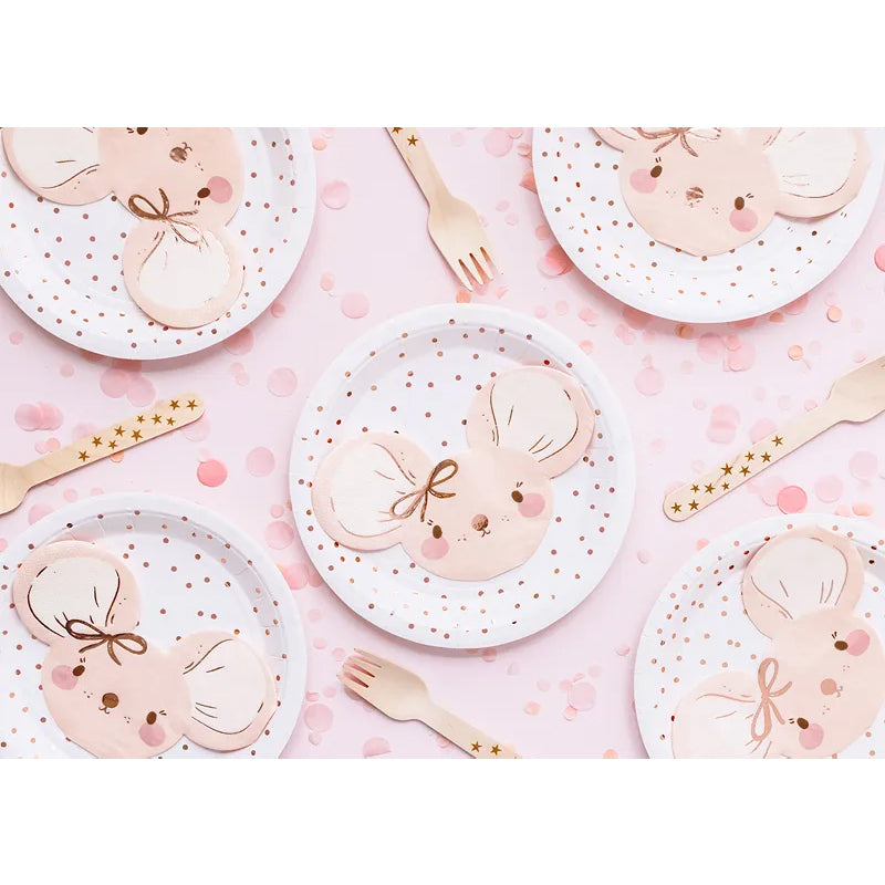 20 servetten Trend - 16cm - Muis