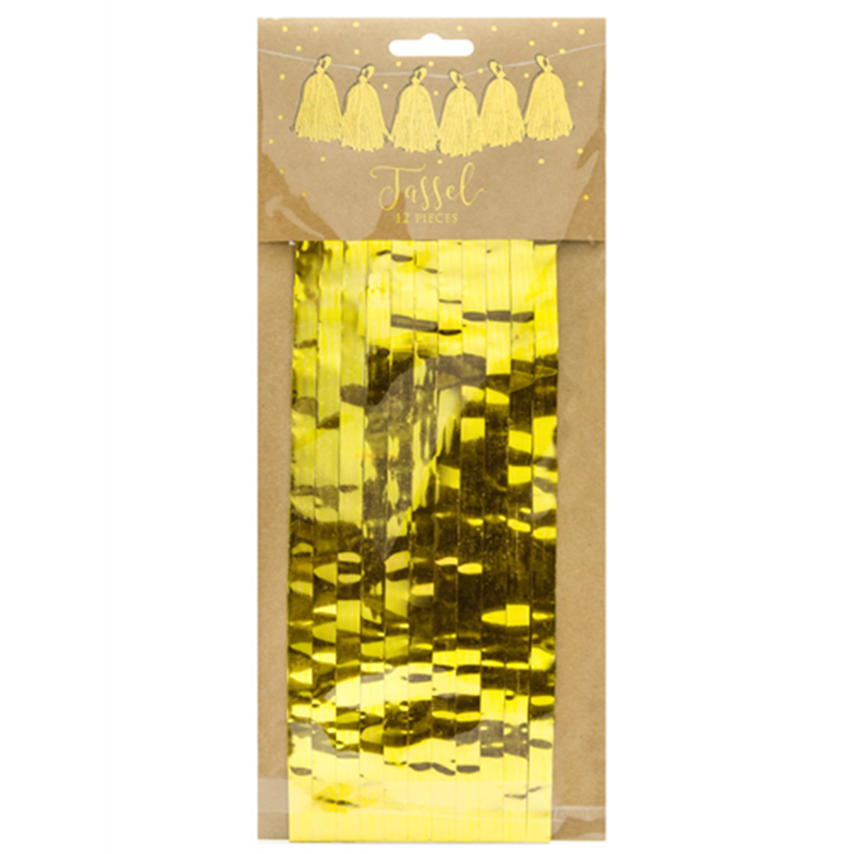 1 Kwastslinger - 1,5m - Goud