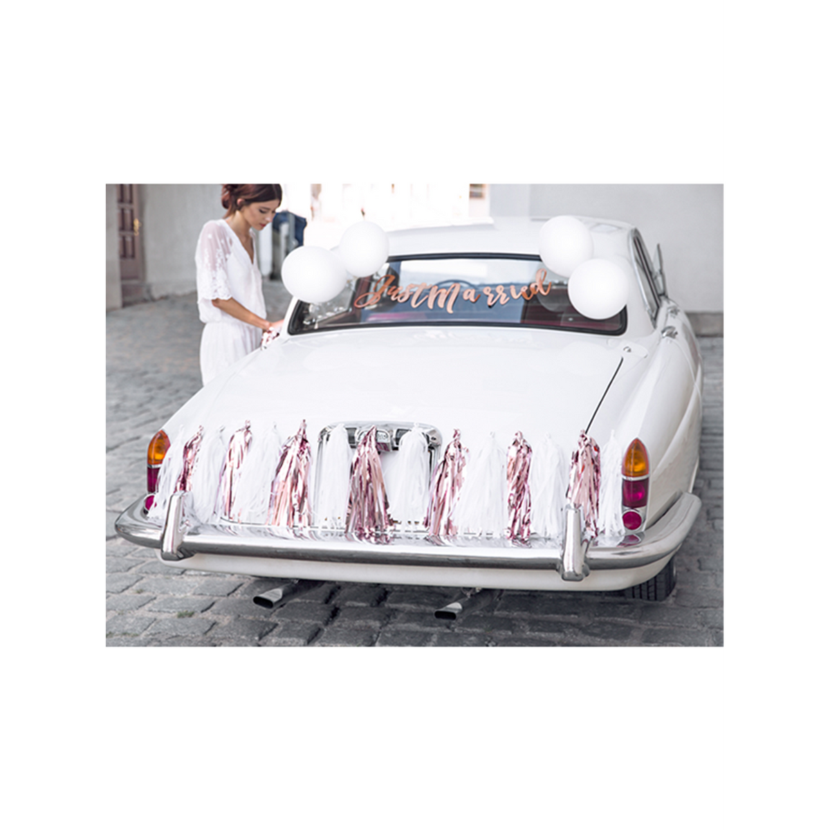 1 autodecoratieset - Just Married