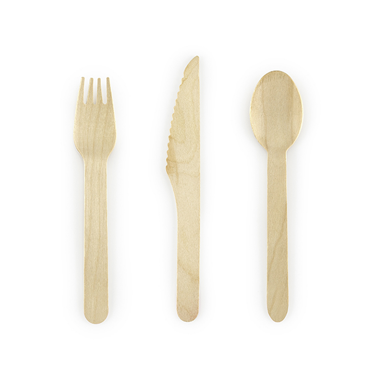 Houten bestek - 18-delige set - Classic