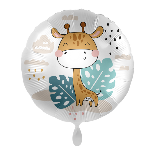 1 Ballon – Jungel Giraffe – UNI