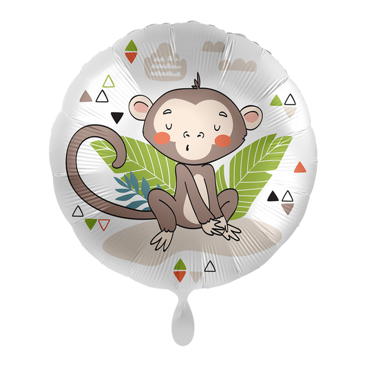 1 Ballon - Jungle Monkey - UNI