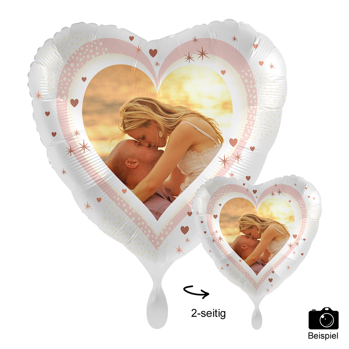 1 Ballon mit Foto - Summerbreeze