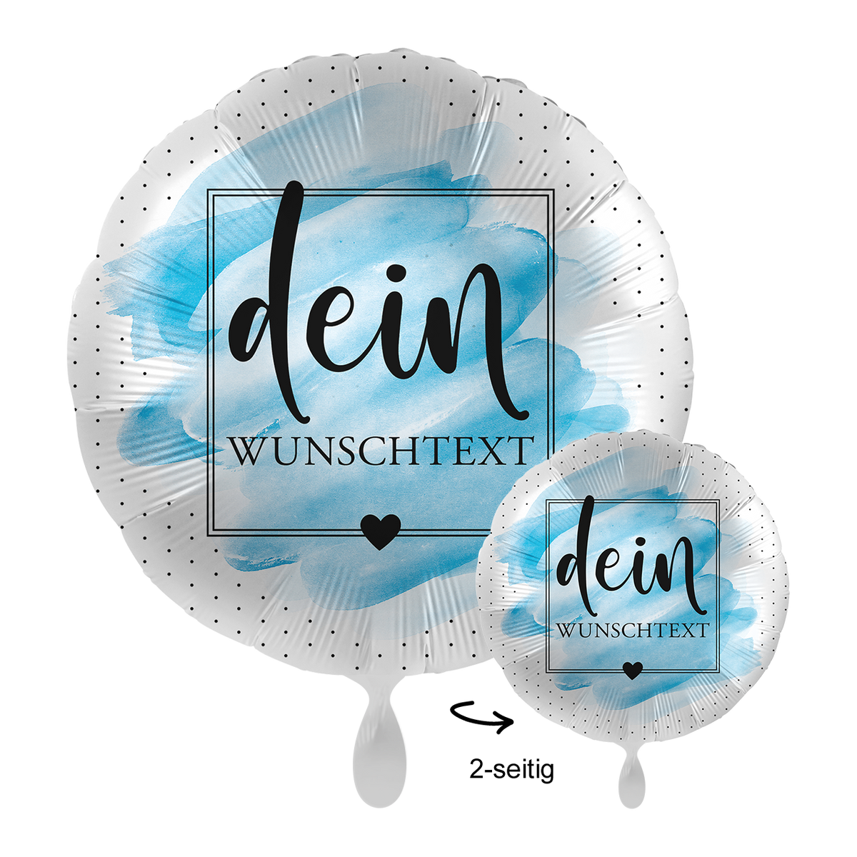 1 Ballon mit Text - Welcome to the World, Baby Boy!