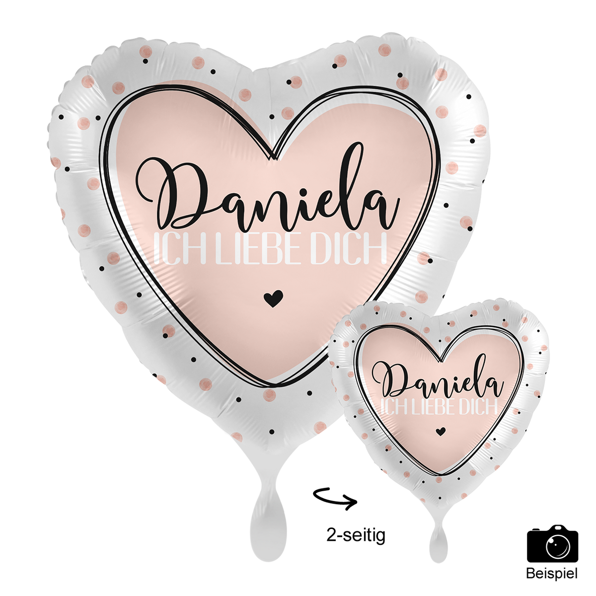 1 Ballon mit Text - Favourite Person