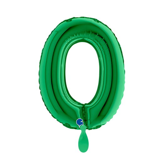 1 Ballon XS - Nummer 0 - Groen