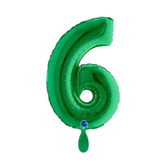 1 Ballon XS - Nummer 6 - Groen