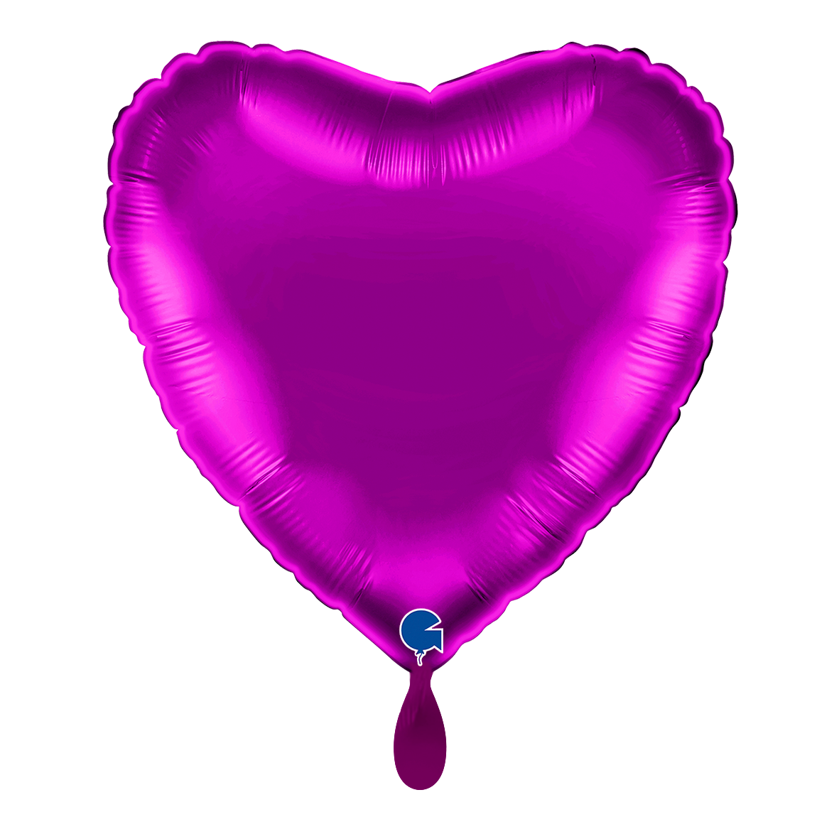 1 Ballon - Hart - Paars