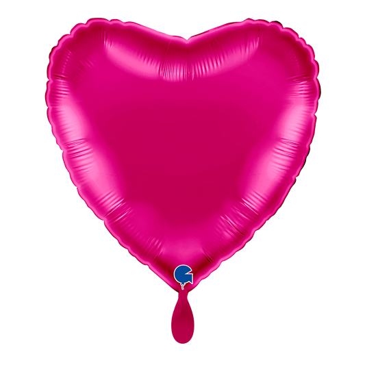 1 Ballon - Hart - Magenta