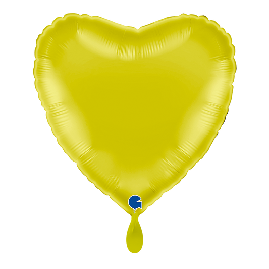 1 Ballon - Hart - Geel