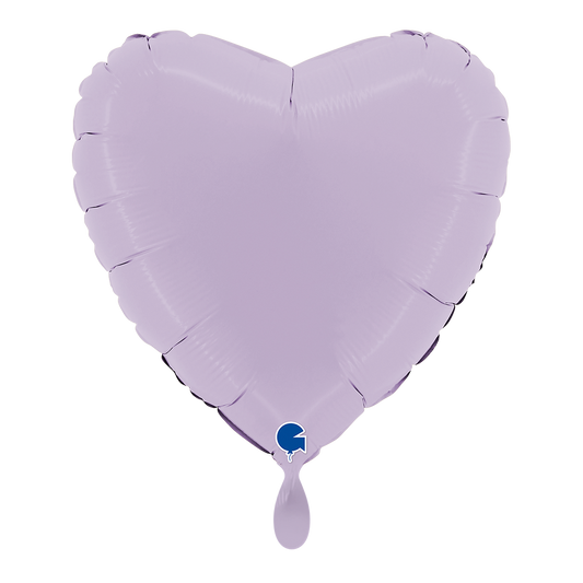 1 Ballon - Hart - Mat lila