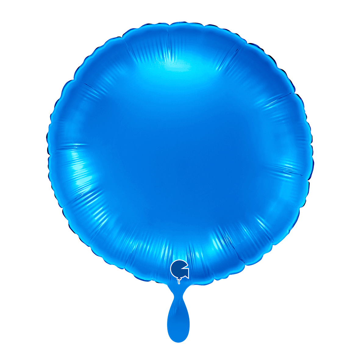 1 Ballon - Rond - Blauw
