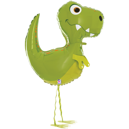 1 Ballon - Ballonvrienden - Dinosaurus