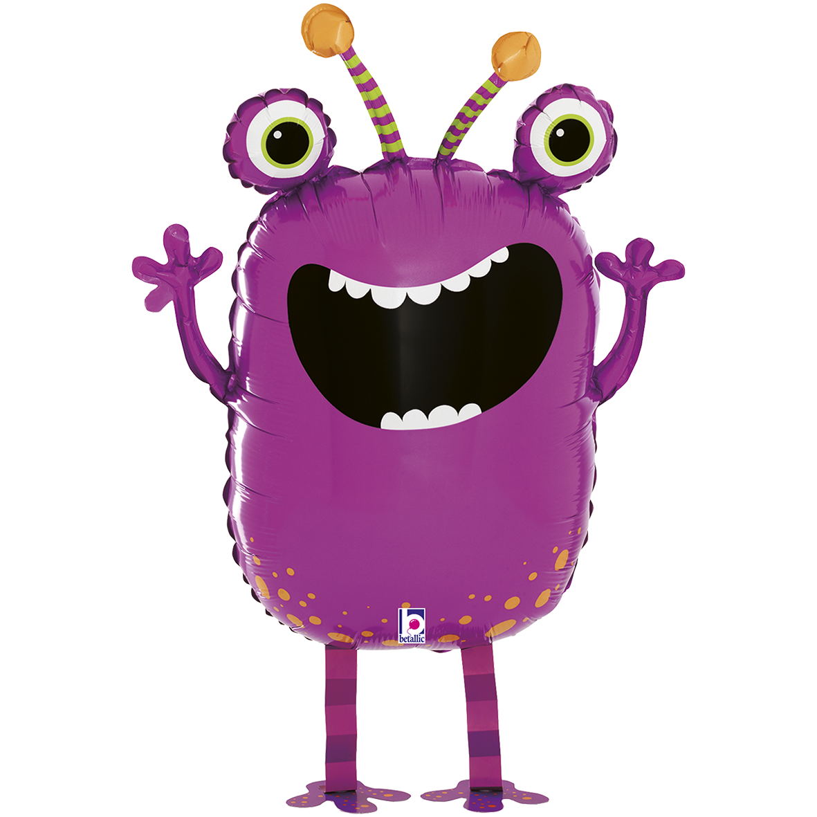 1 Ballon - Ballonvrienden - Monster