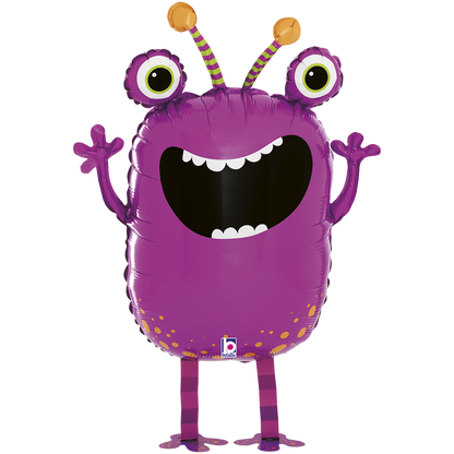 1 Ballon - Ballonvrienden - Monster