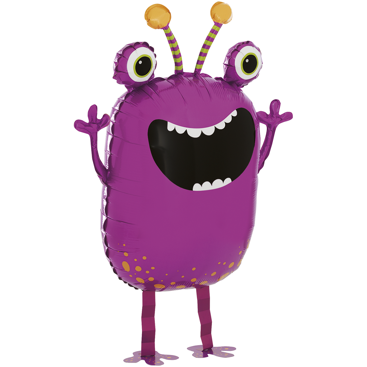 1 Ballon - Ballonvrienden - Monster