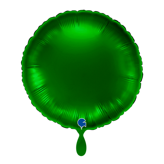 1 Ballon - Rond - Donkergroen